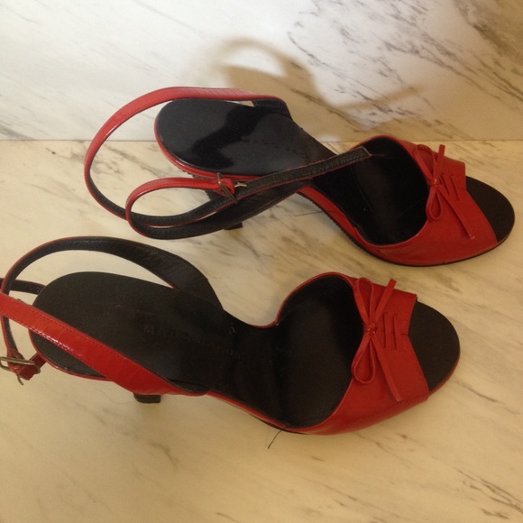 Marc Jacobs Spazzolato ankle strap heels - Picture 3 of 7